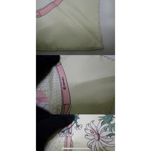 Hermes Scarf "Farandole" By Caty Latham 90cm Silk - Very Good Condition VINTAGE - Picture 8 of 9